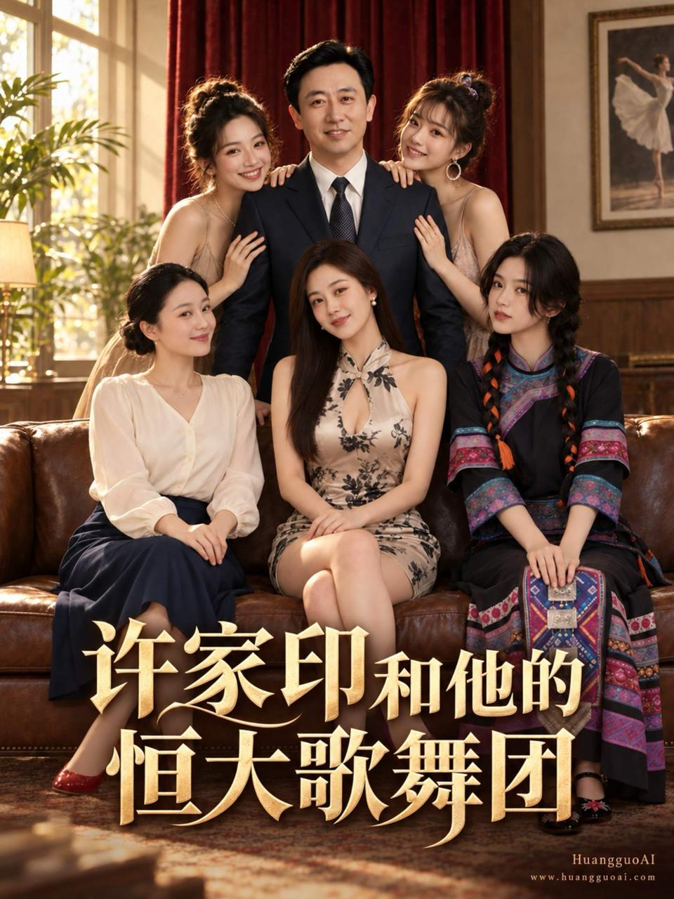 《《许家印和他的恒大歌舞团》》封面