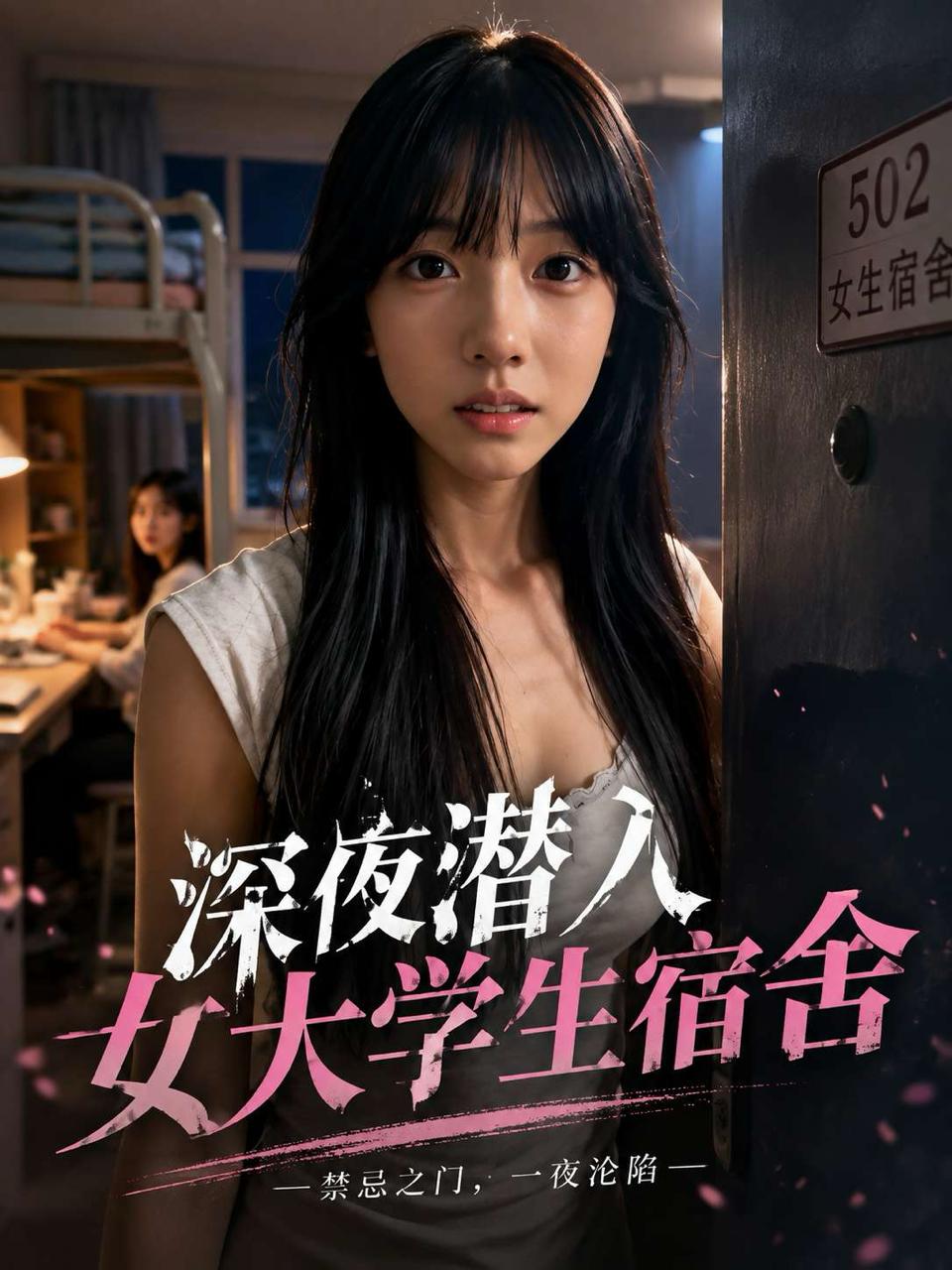《《深夜潜入女大学生宿舍》》封面